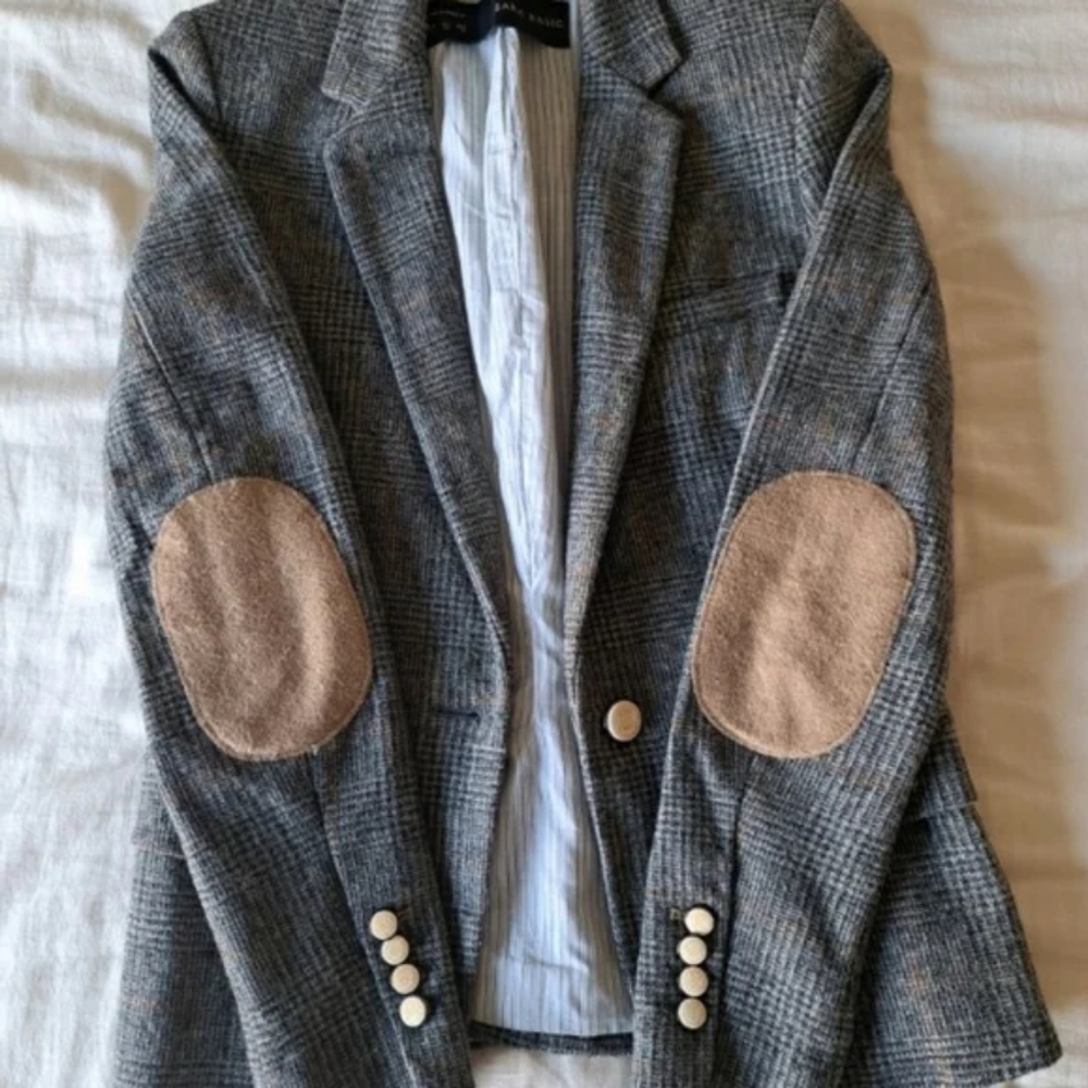 Zara Basic Striped Blazer - image 5